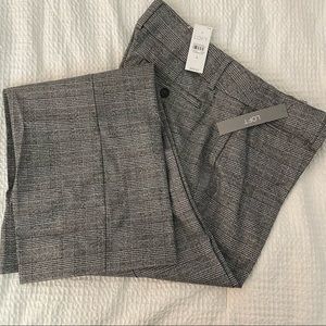 LOFT Marisa Dress Slacks Pants Plaid